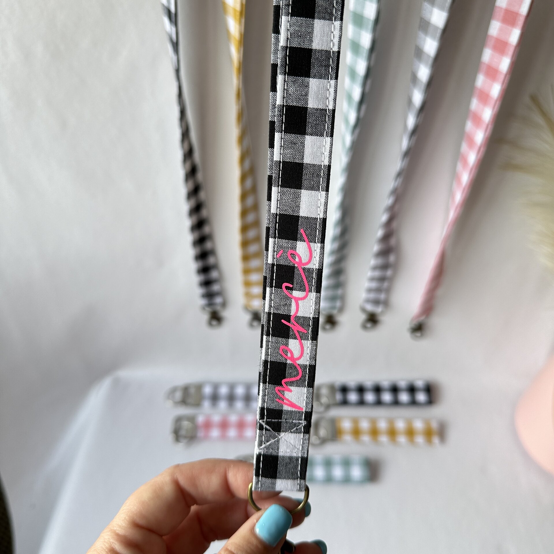 Lanyards y Llaveros Vichy (personalizables!) - 4